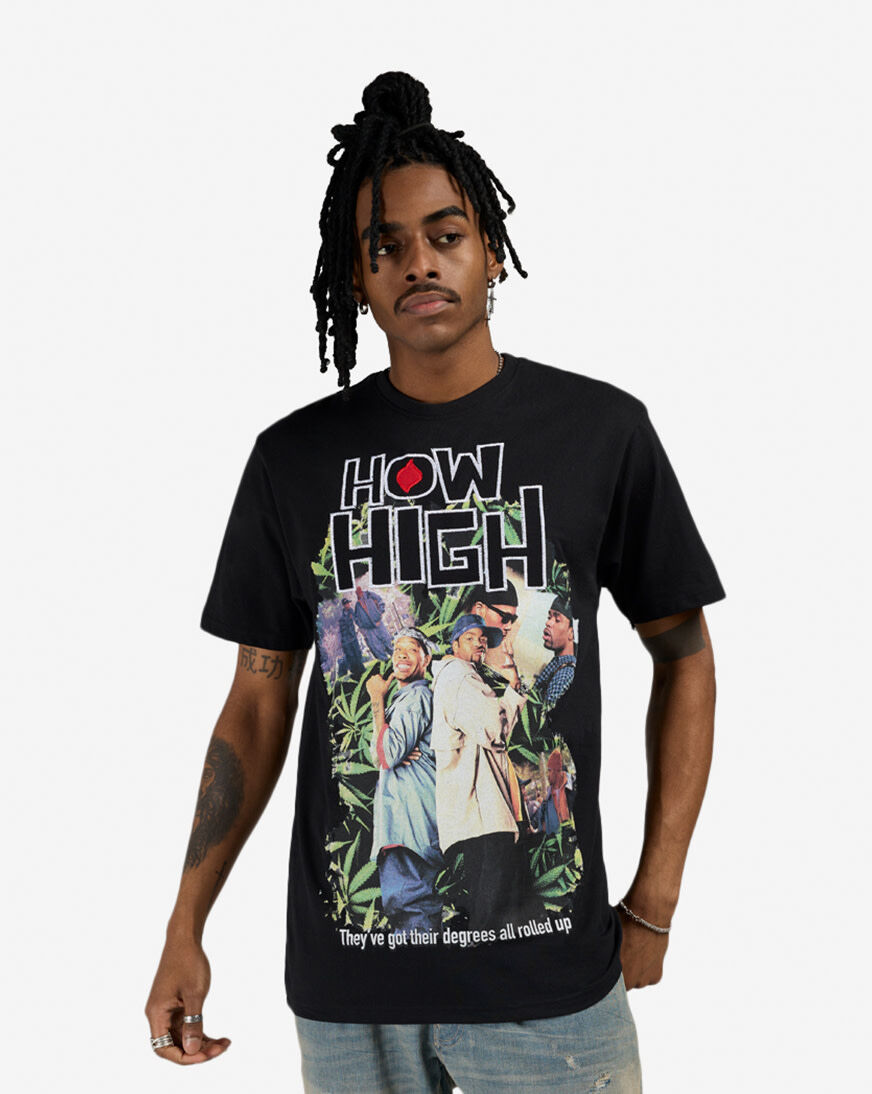 Shop Graphic Tees How Hi Degrees Tee RE5-090-001 black | SNIPES USA