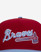 New Era 9Fifty Atlanta Braves Snapback Hat 70956204 Red 2