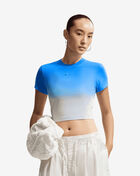 Nike NSW Chill Knit Slim Cropped T-Shirt II7074-435 Blue 1
