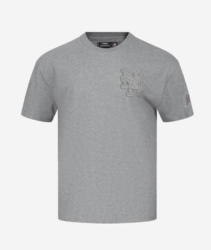 New York Mets Neutral Drop Shoulder Tee