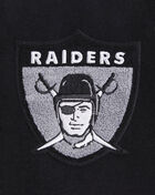 PRO STANDARD Oakland Raiders Retro Classic Rib Wool Varsity Jacket FORH43613-BLW Black 4