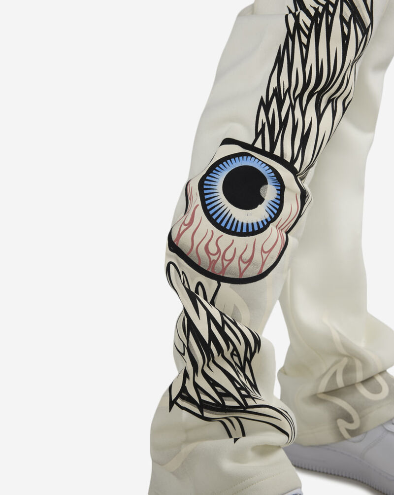 Von Dutch Eye Of Fortune Flame Fleece Pant 4VND3B0179SN-CRM cream 4