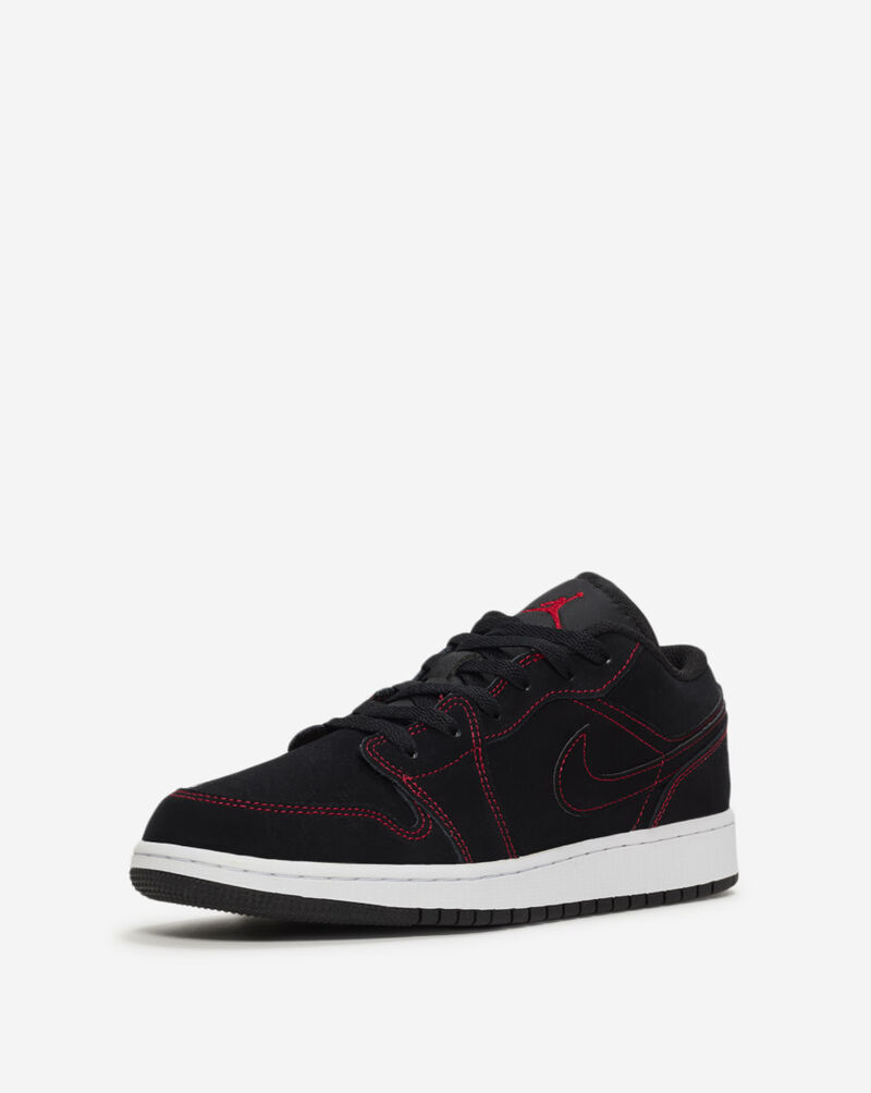 Jordan Big Kids' Air Jordan 1 Low 553560-076 Black 2