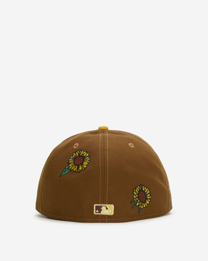 New Era 59Fifty Chicago White Sox Sunflower Fitted Hat 60949329 Brown 3