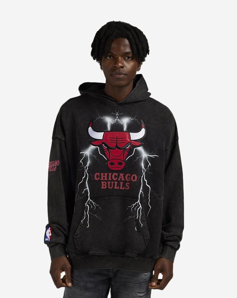 PRO STANDARD Chicago Bulls Lightning Hoodie BCB5517152-WBK Black 1