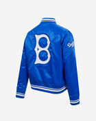Brooklyn Dodgers Retro Classic Rib Satin Jacket