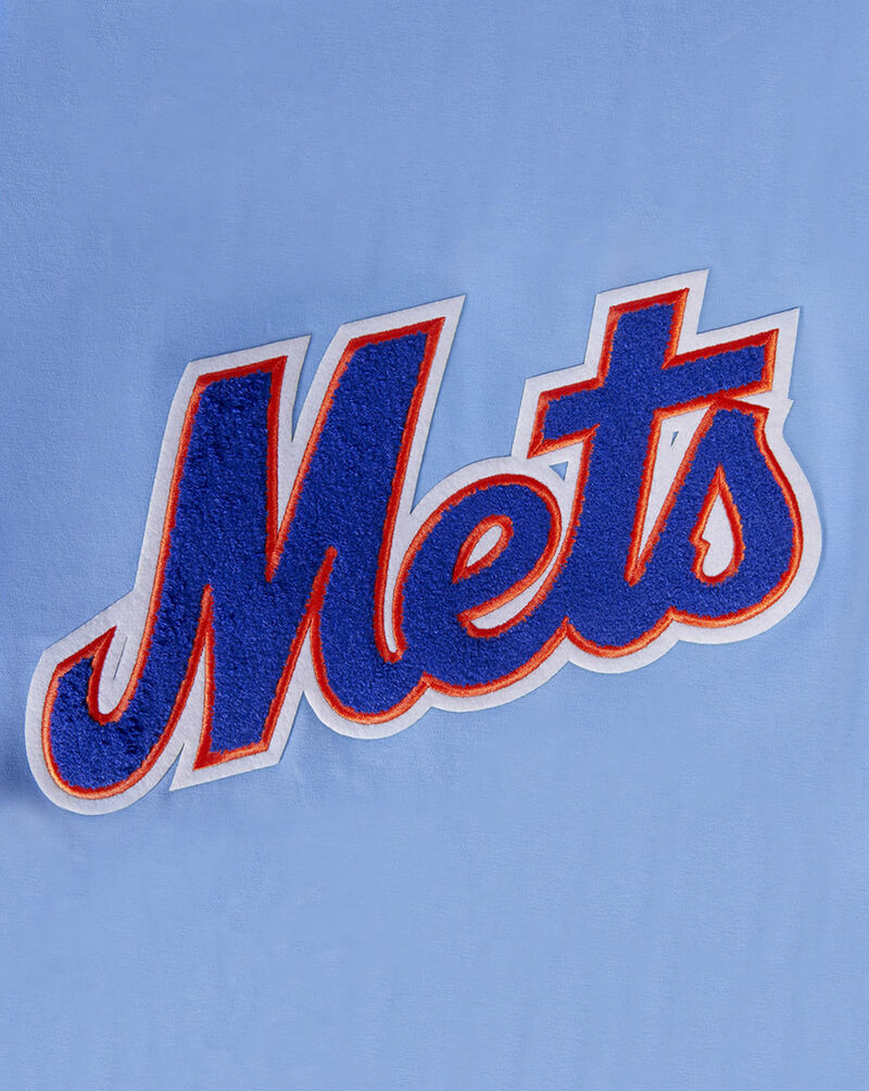 PRO STANDARD New York Mets Classic Chenille Double Knit Tee LNM131929-UNI Blue 4
