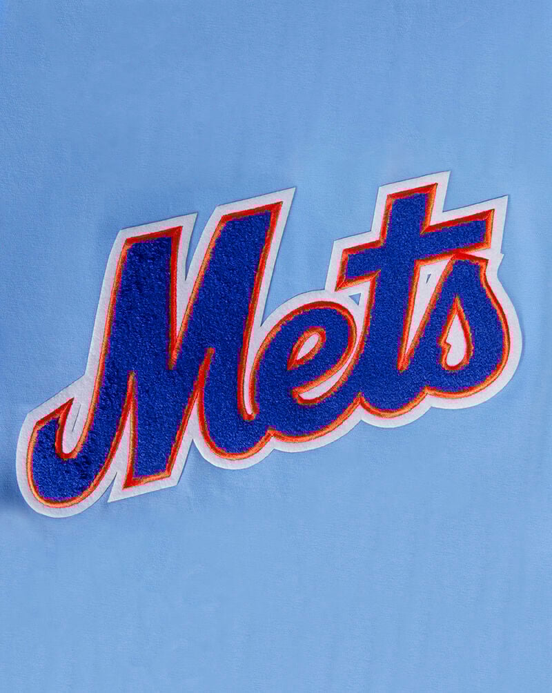 PRO STANDARD New York Mets Classic Chenille Double Knit Tee LNM131929-UNI Blue 4