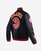 Atlanta Hawks Retro Classic Rib Wool Varsity Jacket