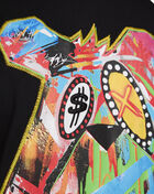 King Saladeen Abstract Money Bear Tee KS003-BLK Black 4