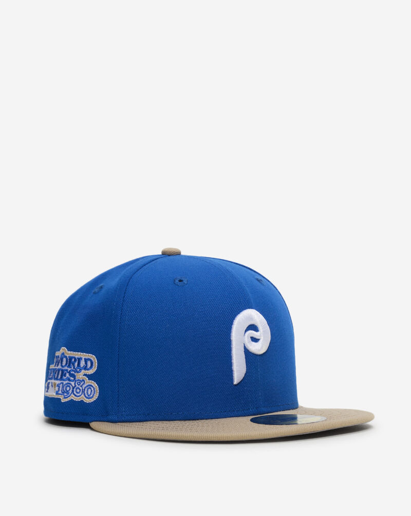 New Era 59Fifty Philadelphia Phillies Fitted Hat 71029713 Blue 1