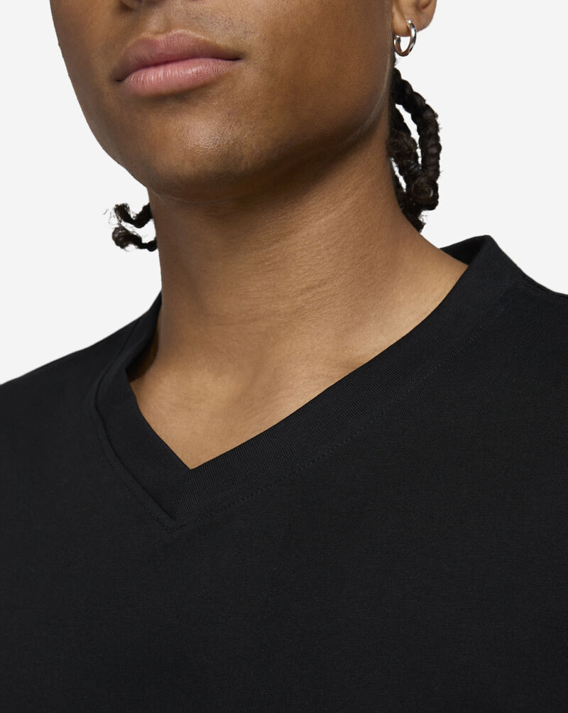 SNIPES V Neck T-Shirt CG002-00007 Black 4