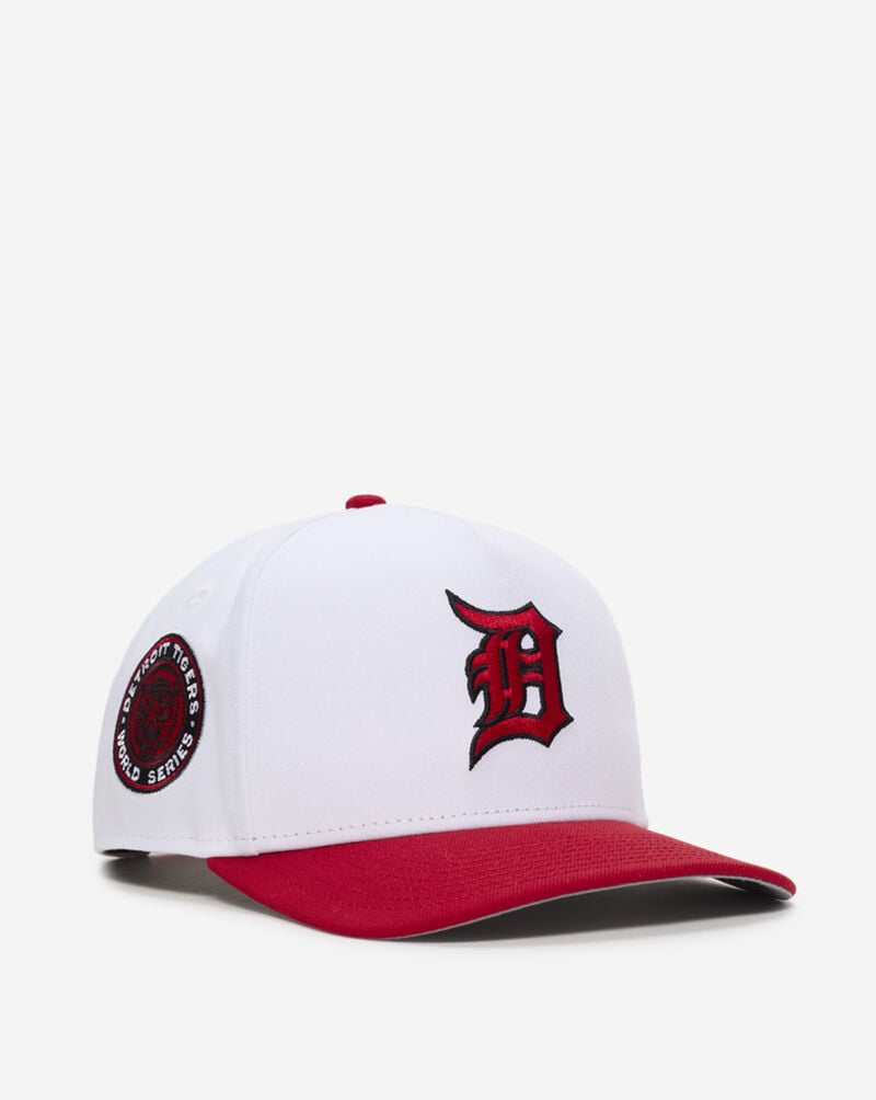 New Era 9Fifty Detroit Tigers Fire Red A-Frame Snapback Hat 70946472 White 1