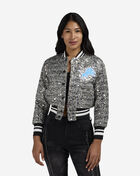 PRO STANDARD Detroit Lions Tweed Sequin Bomber FDLU411937-TTD Black 1