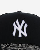 Mitchell  Ness New York Yankees Pro Pinch Tribal Shine Snapback Hat HP20522-NYYBKSV Black 2