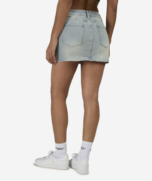 Rhinestone Mini Skirt