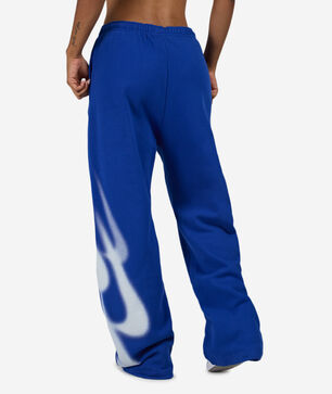 Studio Fleece Medium Weight Oversized High-Rise Straight-Leg Graphic Pants