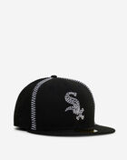 New Era 59Fifty Chicago White Sox Running Stitch Fitted Hat 60876428 Black 1