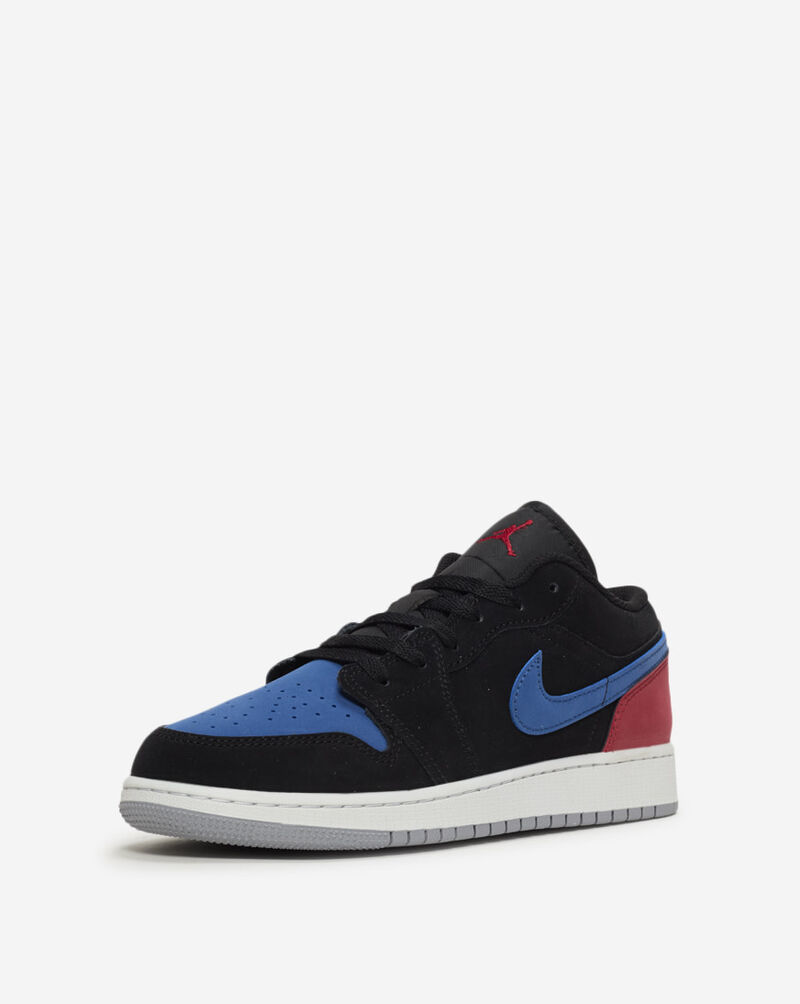 Jordan Big Kids' Air Jordan 1 Low 553560-049 Black 2
