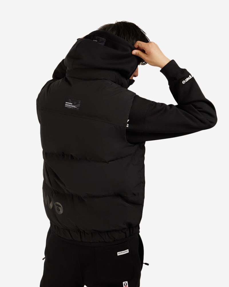AAPE Down Vest AAPDNM7593XXLBKX Black 2