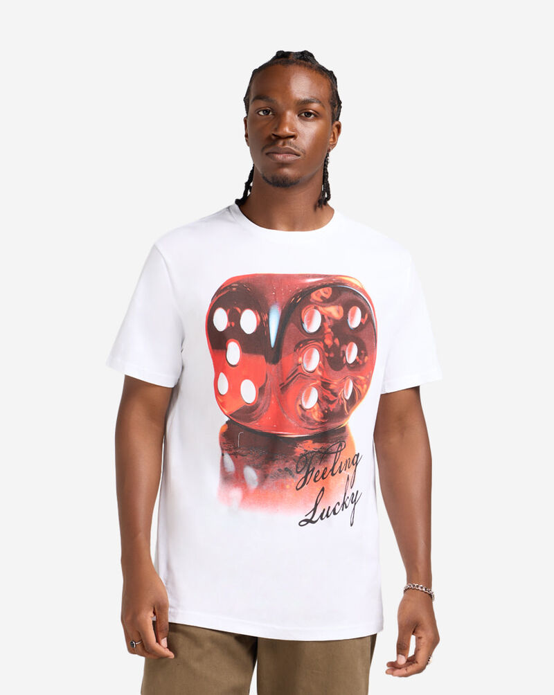 Urban Classics Feeling Lucky Tee MTUS750-US-00220 White 1