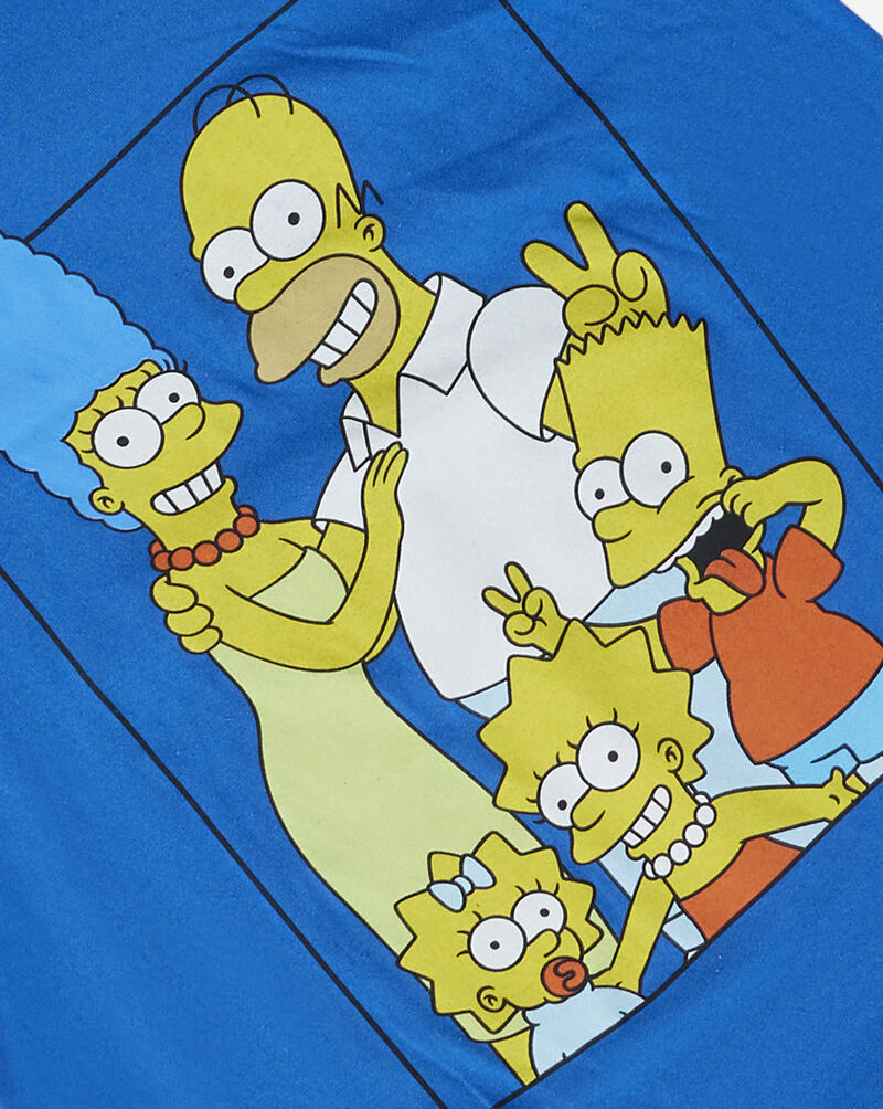 Graphic Tees Grade School Simpsons Fam Tee ZKSB118-BLU Blue 2