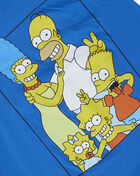 Graphic Tees Grade School Simpsons Fam Tee ZKSB118-BLU Blue 2