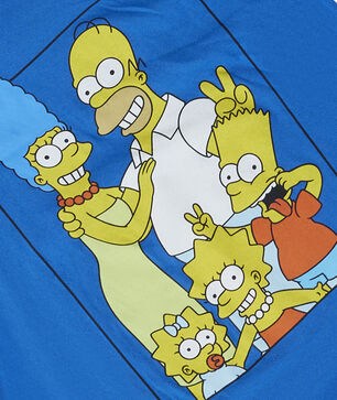 Grade School Simpsons Fam Tee