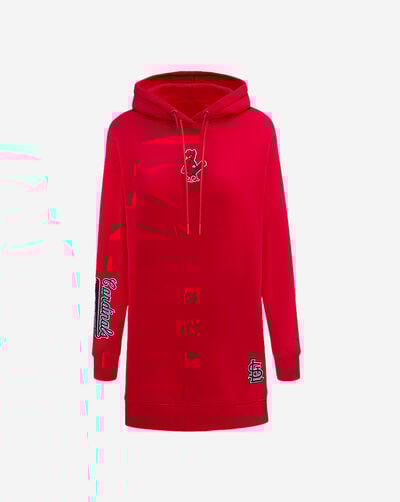 St. Louis Cardinals  Classic Fleece Hoodie Dress