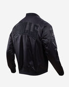 Chicago Bulls Triple Black Satin Jacket