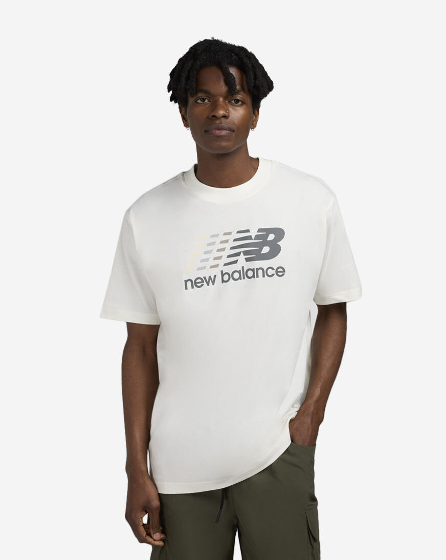 Shop New Balance Racing Tee MT51986-SLL white | SNIPES USA