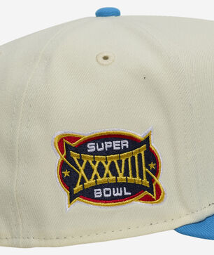 9Fifty Carolina Panthers Curve A-Frame Snapback Hat