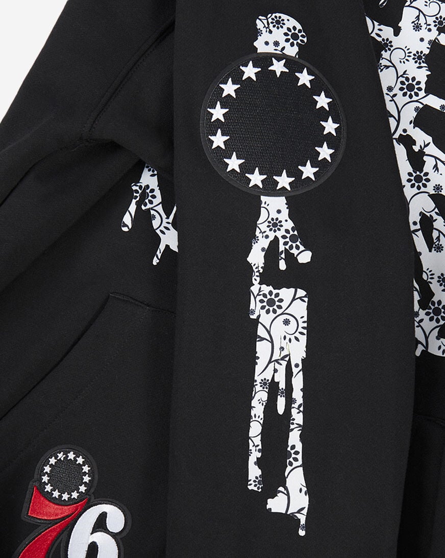 Shop PRO STANDARD Philadelphia 76ers Day of The Dead hoodie