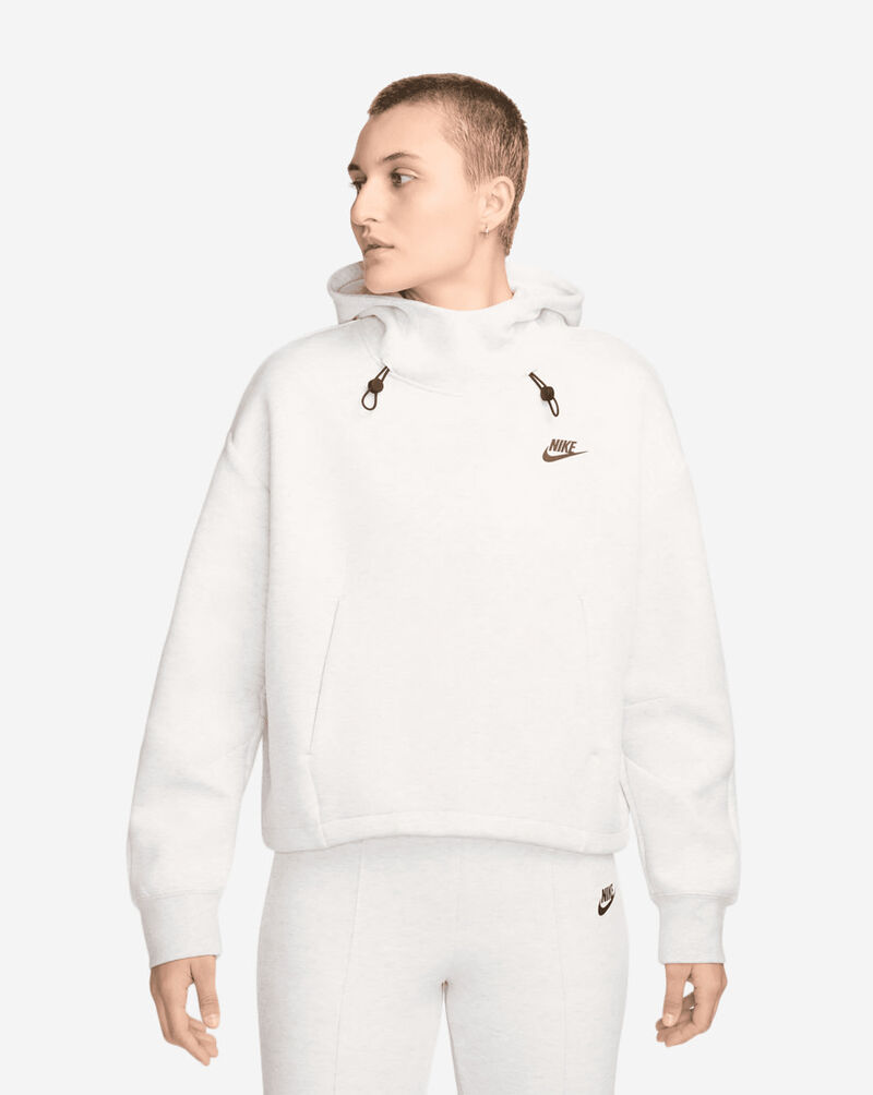 Nike NSW Tech Fleece Oversized Hoodie FV6322-013 White 1