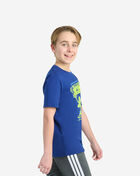 adidas Boys' Boombox Graphic Tee AA11081-AB10 Blue 3