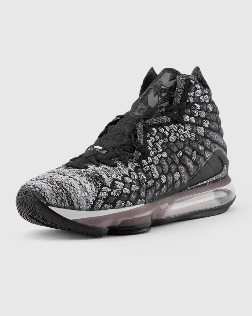 lebron 17 black white