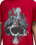 Forgotten Faces Burnout Tee FOFUS118-00491 Red 3