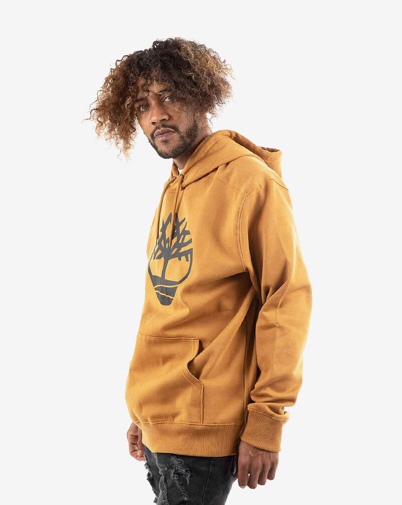 Timberland Core Tree Logo Pullover Hoodie TB0A2BJH-P57 Yellow 2