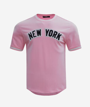 New York Yankees Short Sleeve Classic Chenille Double Knit Tee 