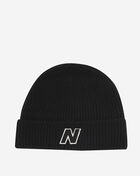 New Balance Winter Watchmen Block N Beanie LAH33003-BK Black 1