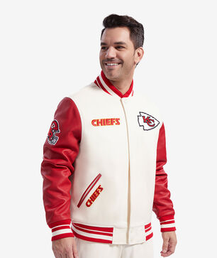 Kansas City Chiefs Retro Classics Rib Wool Varsity Jacket