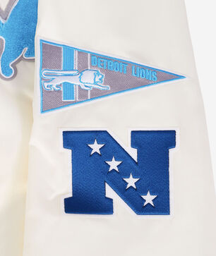 Detroit Lions Retro Classic Rib Satin Jacket