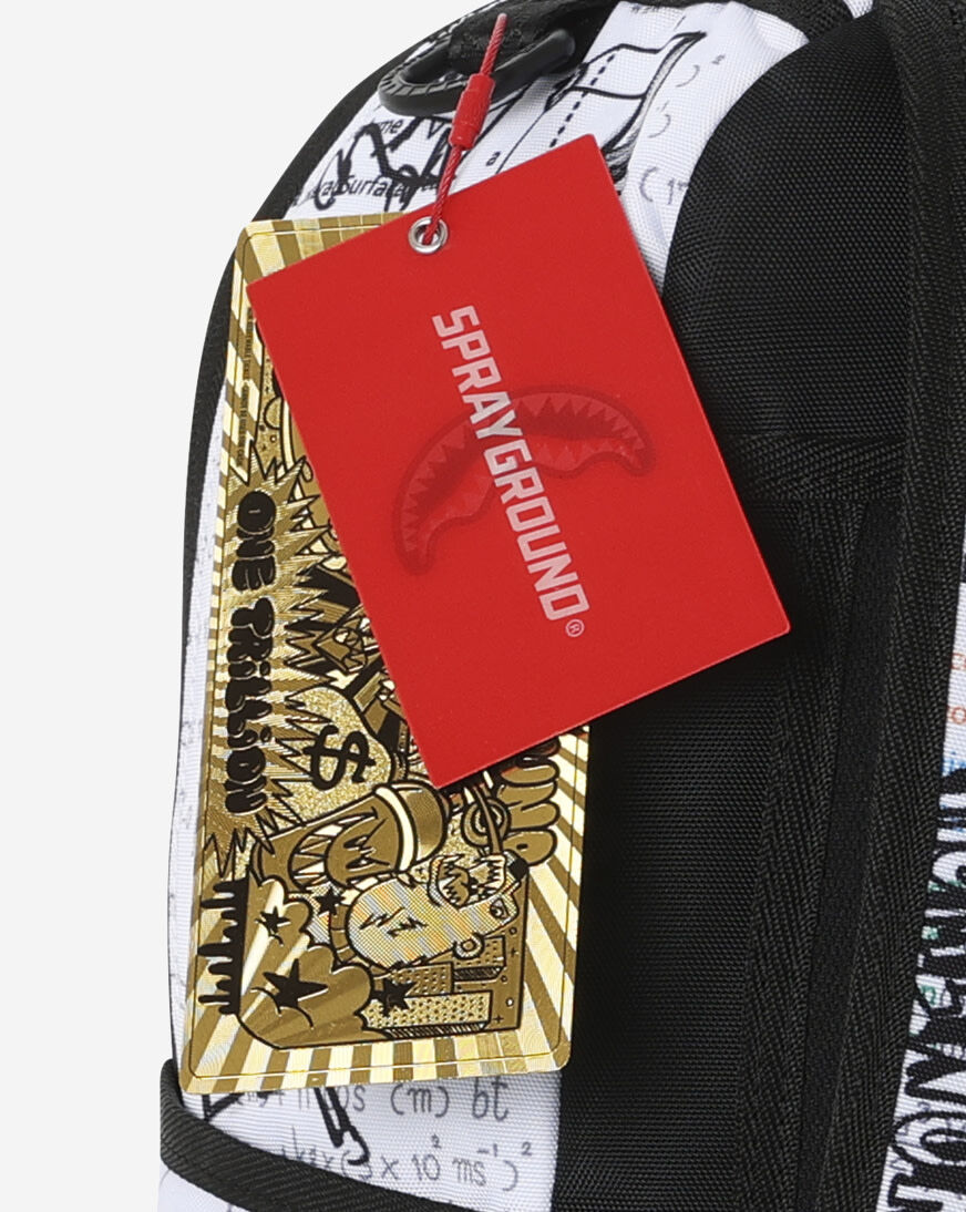Shop Sprayground Doodles Over Math Homework Backpack B8665 multi