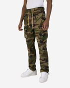 Smoke Rise Brushed Utility Nylon Cargo Pants WP24181SN-CAM Multi 1