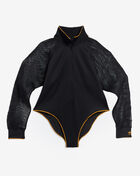 adidas IVY PARK Mesh Sleeve Bodysuit (Plus Size) GS0398 Black 1