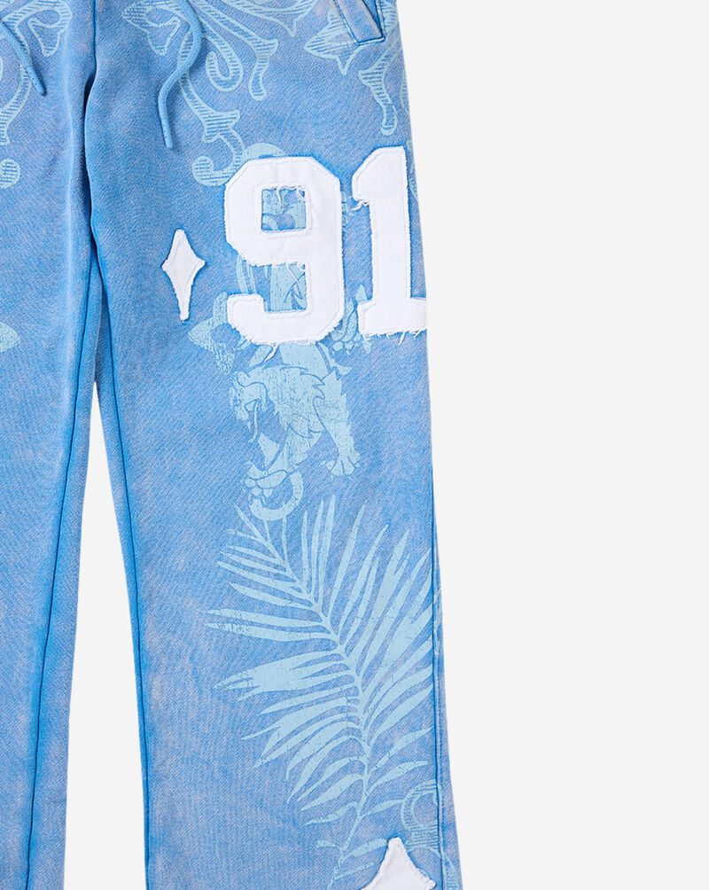 Smoke Rise Kids' Champion Fleece Pants BFP26S468SN-VERMEER Blue 2