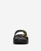 Crocs Saturday Metallic Buckle Sandal 213316-001 Black 3