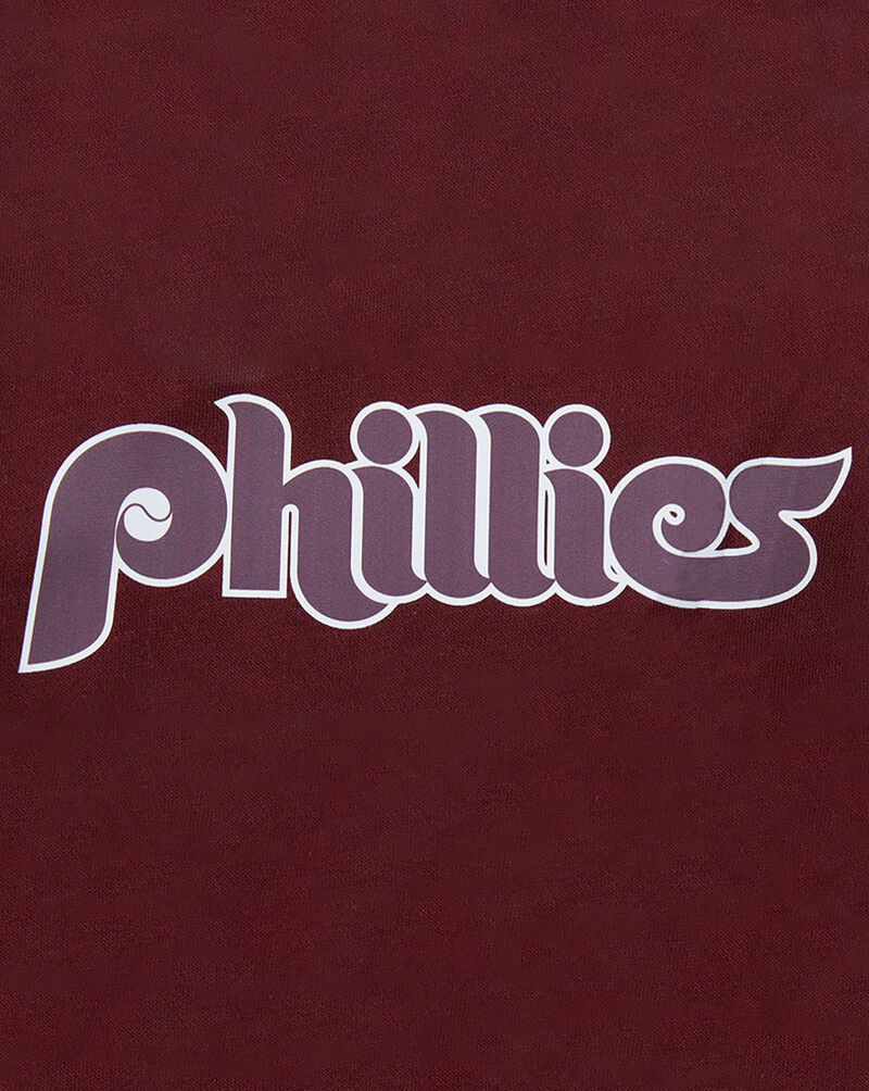 PRO STANDARD Big Boys' Philadelphia Phillies Classic Fleece 2.0 Short LPHB3315074-WNE Red 4