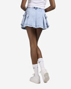 Denim Cargo Skirt