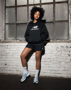 New Balance Sport Essential Fleece Logo Shorts WS51501-BK Black 5